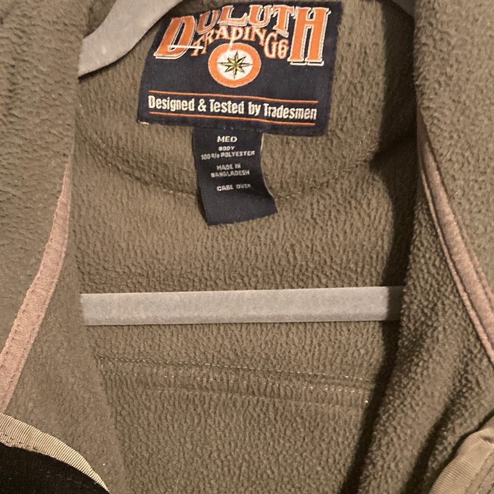 Duluth Trading Co Olive Lightweight Jacket